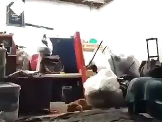 He Stops Her