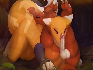 Dog Fuck Girl Threesome